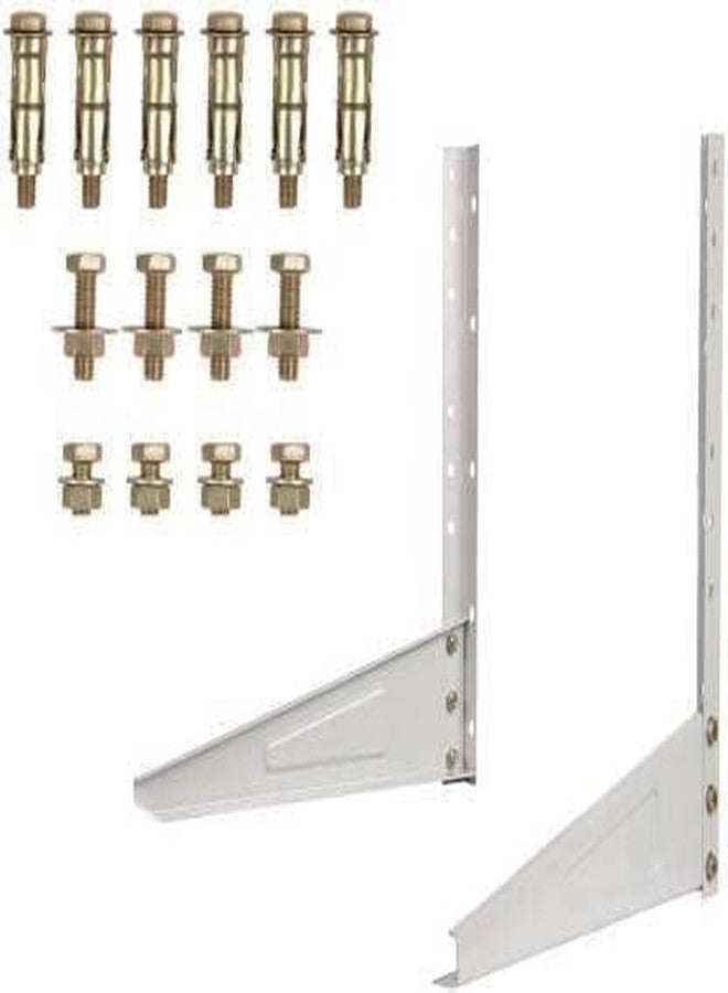 Aicon Heavy Duty Air Conditioner Outdoor Unit Mounting Brackets Ac Out Door Stand - Image 2